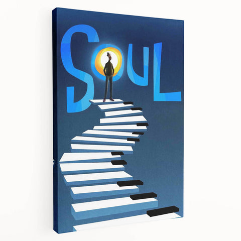 2020s Vintage Movie Poster – Soul Retro Film Art