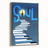 2020s Vintage Movie Poster – Soul Retro Film Art