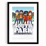 South Park Panderverse Poster – 2020s Vintage Retro Film Art