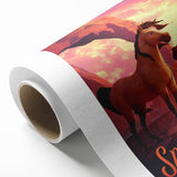 Spirit Untamed Poster – 2020s Vintage Movie Print Wall Art