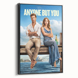 2020s Vintage Movie Poster - Anyone But You Retro Film Art