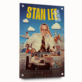 Stan Lee 2020s Vintage Movie Poster – Retro Comic Book Art Print