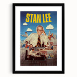 Stan Lee 2020s Vintage Movie Poster – Retro Comic Book Art Print