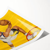 Stephen Curry Underrated Poster – 2020s Vintage Movie Print