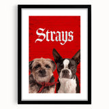 Strays 2020s Vintage Movie Poster – Retro Comedy Film Art Print