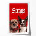 Strays 2020s Vintage Movie Poster – Retro Comedy Film Art Print