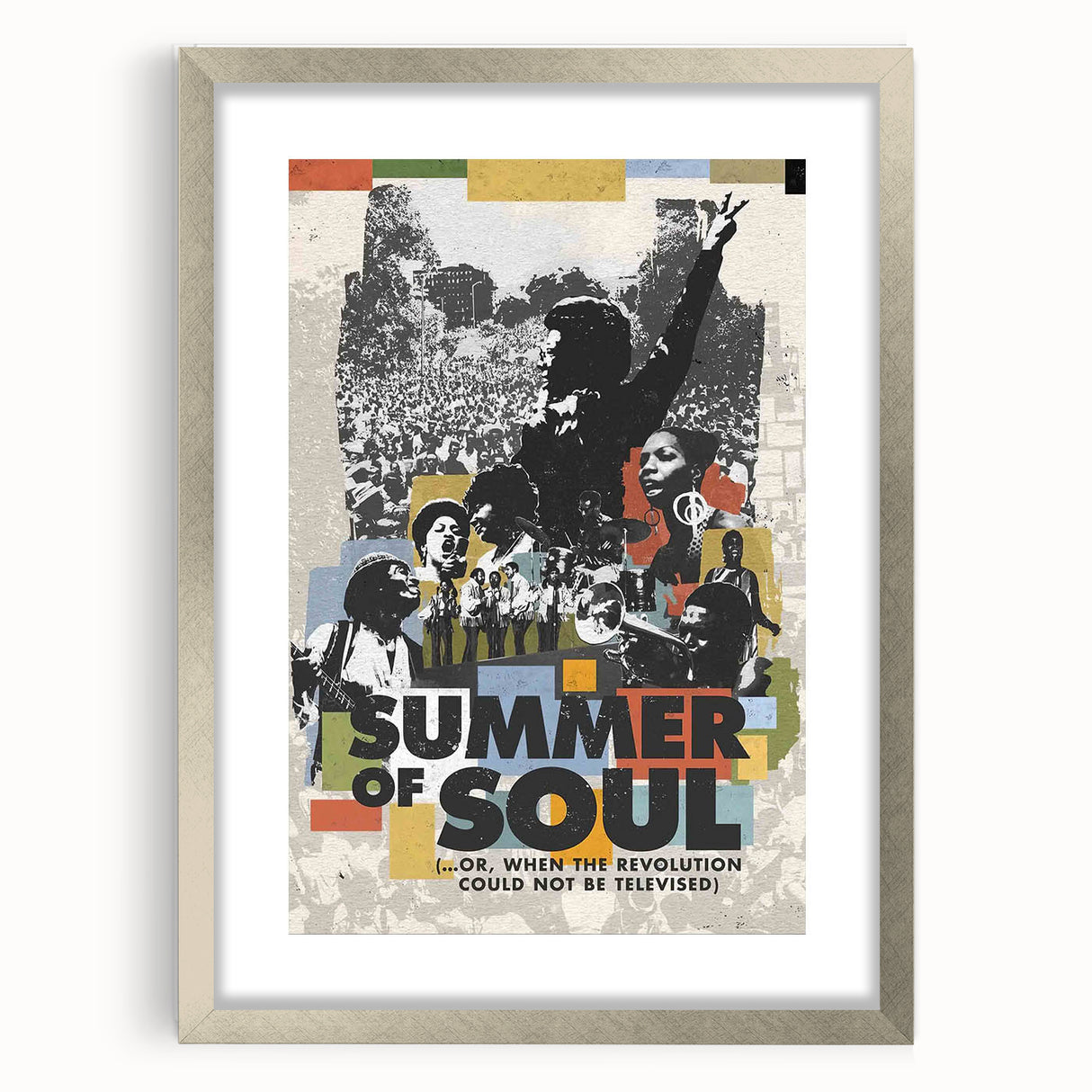 Summer of Soul 2020s Vintage Movie Poster – Retro Music Art Print