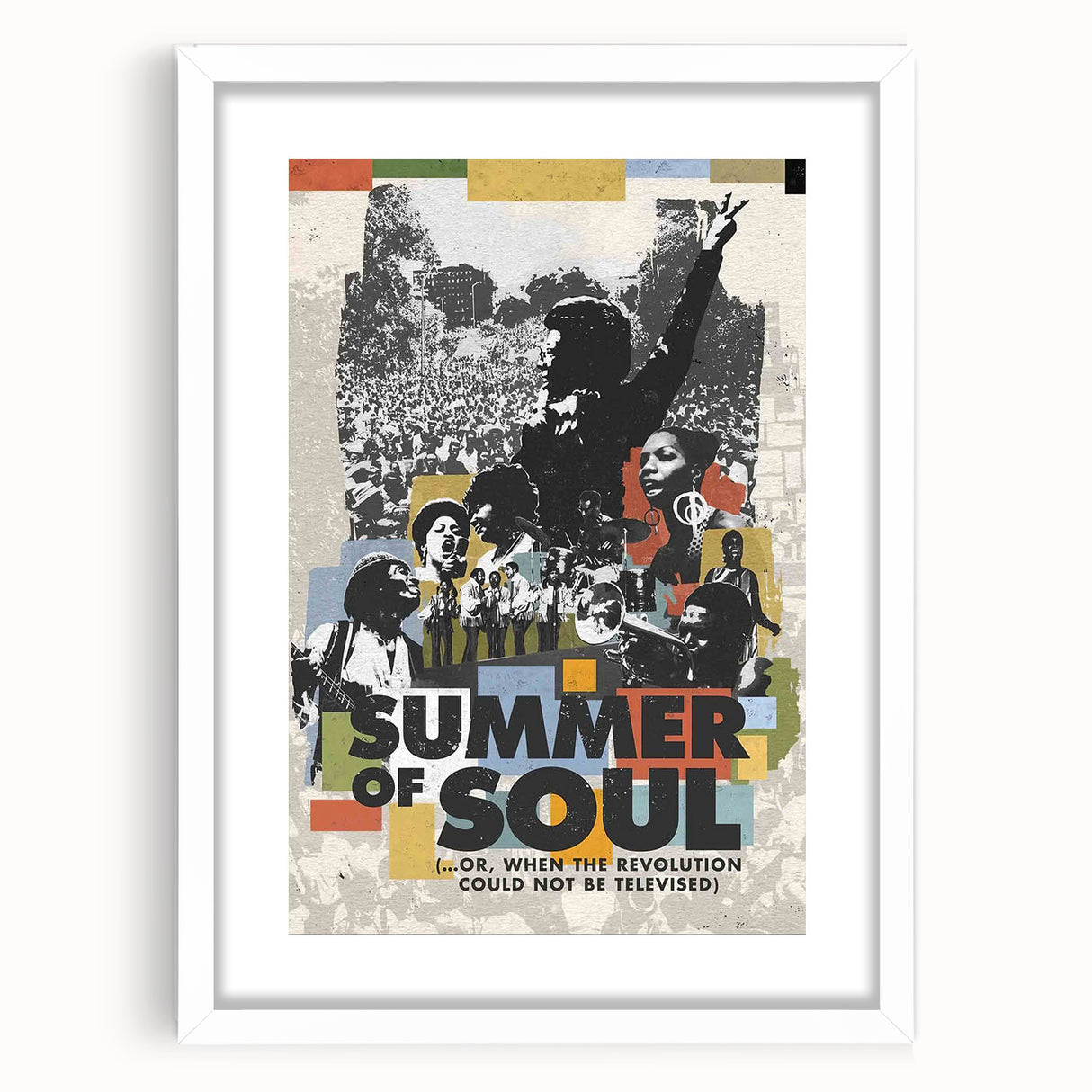 Summer of Soul 2020s Vintage Movie Poster – Retro Music Art Print