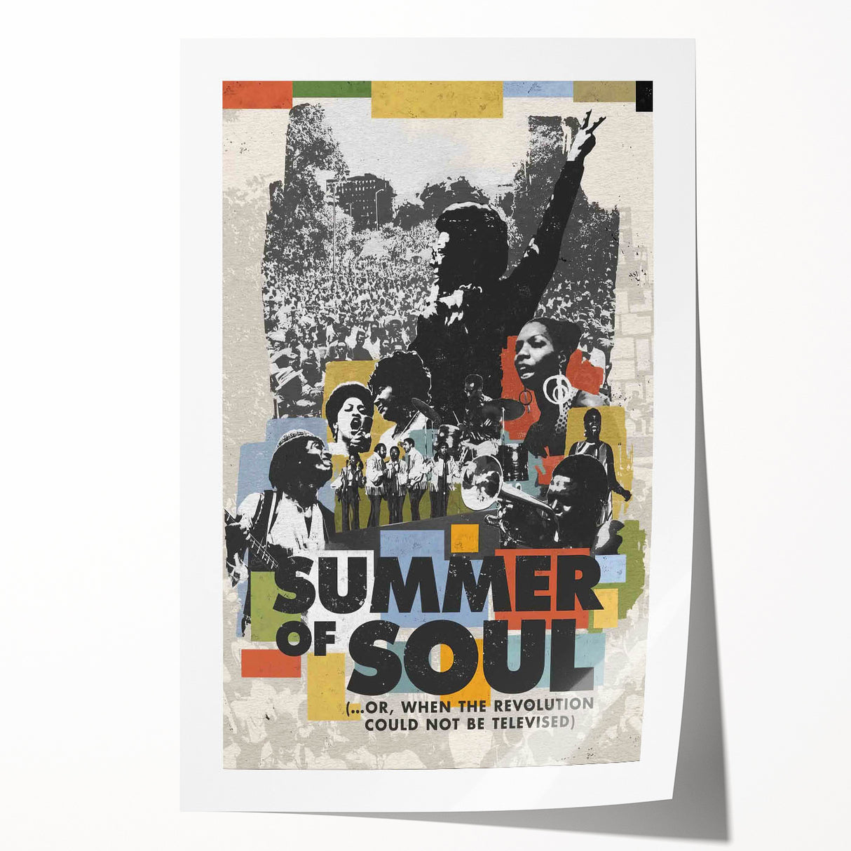 Summer of Soul 2020s Vintage Movie Poster – Retro Music Art Print