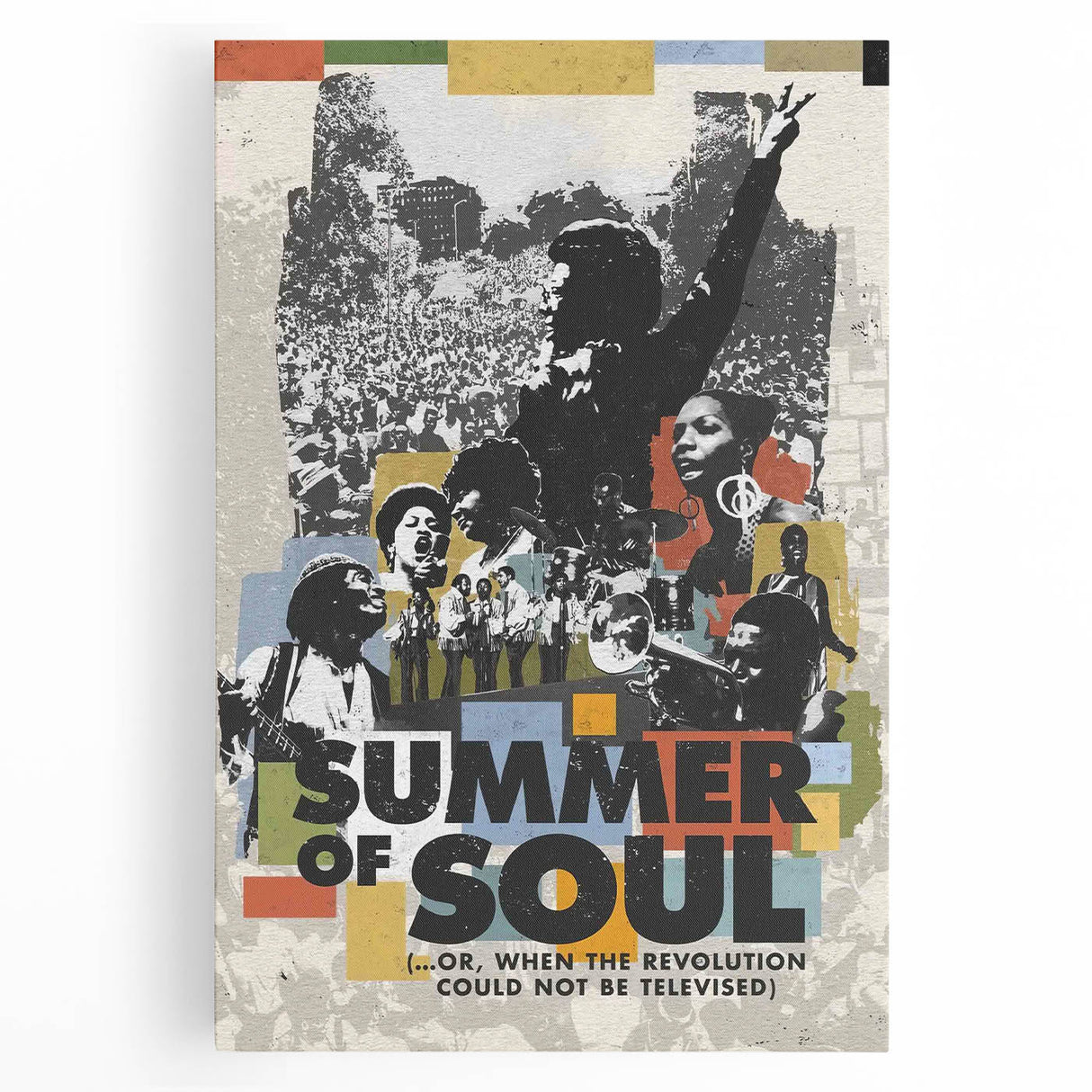 Summer of Soul 2020s Vintage Movie Poster – Retro Music Art Print