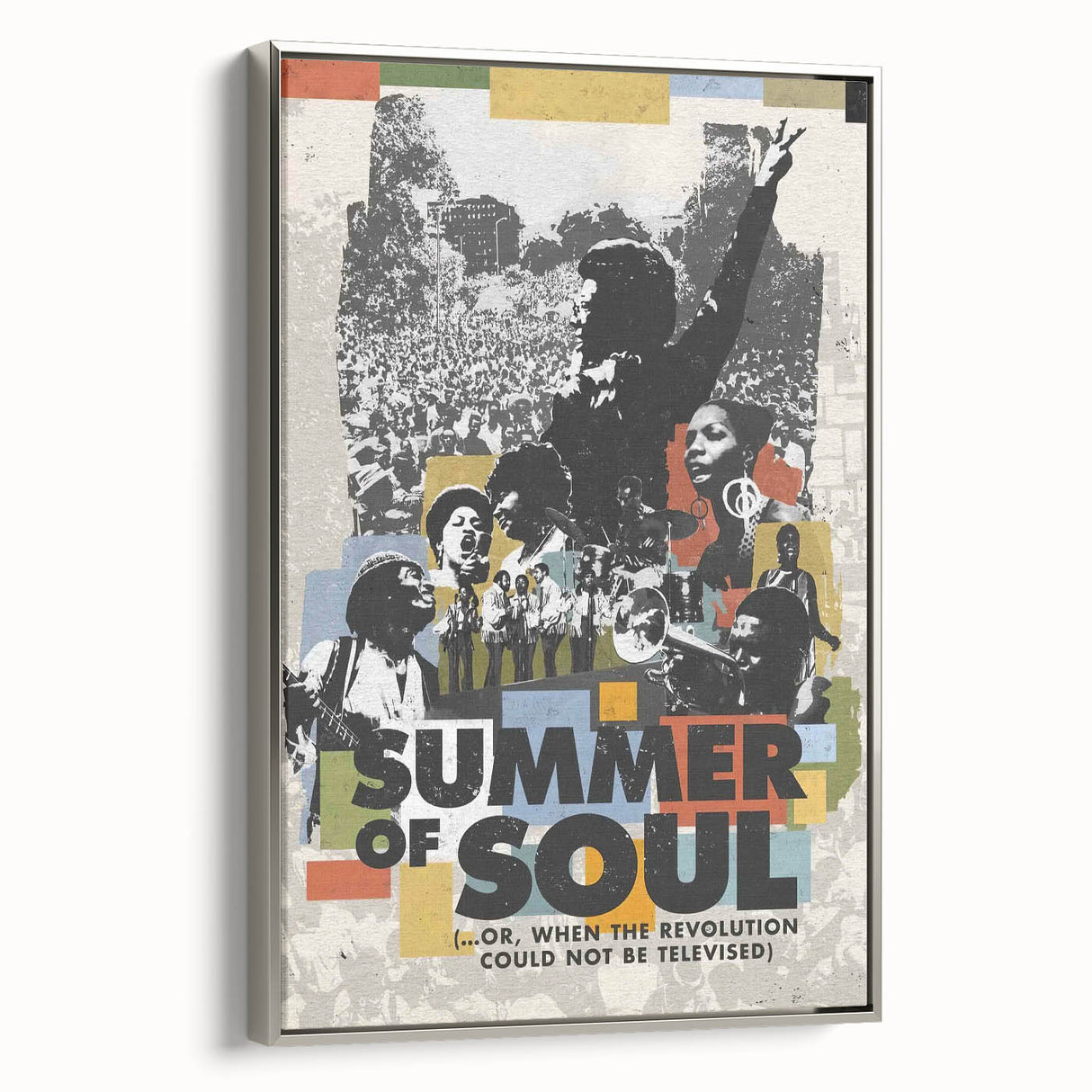 Summer of Soul 2020s Vintage Movie Poster – Retro Music Art Print
