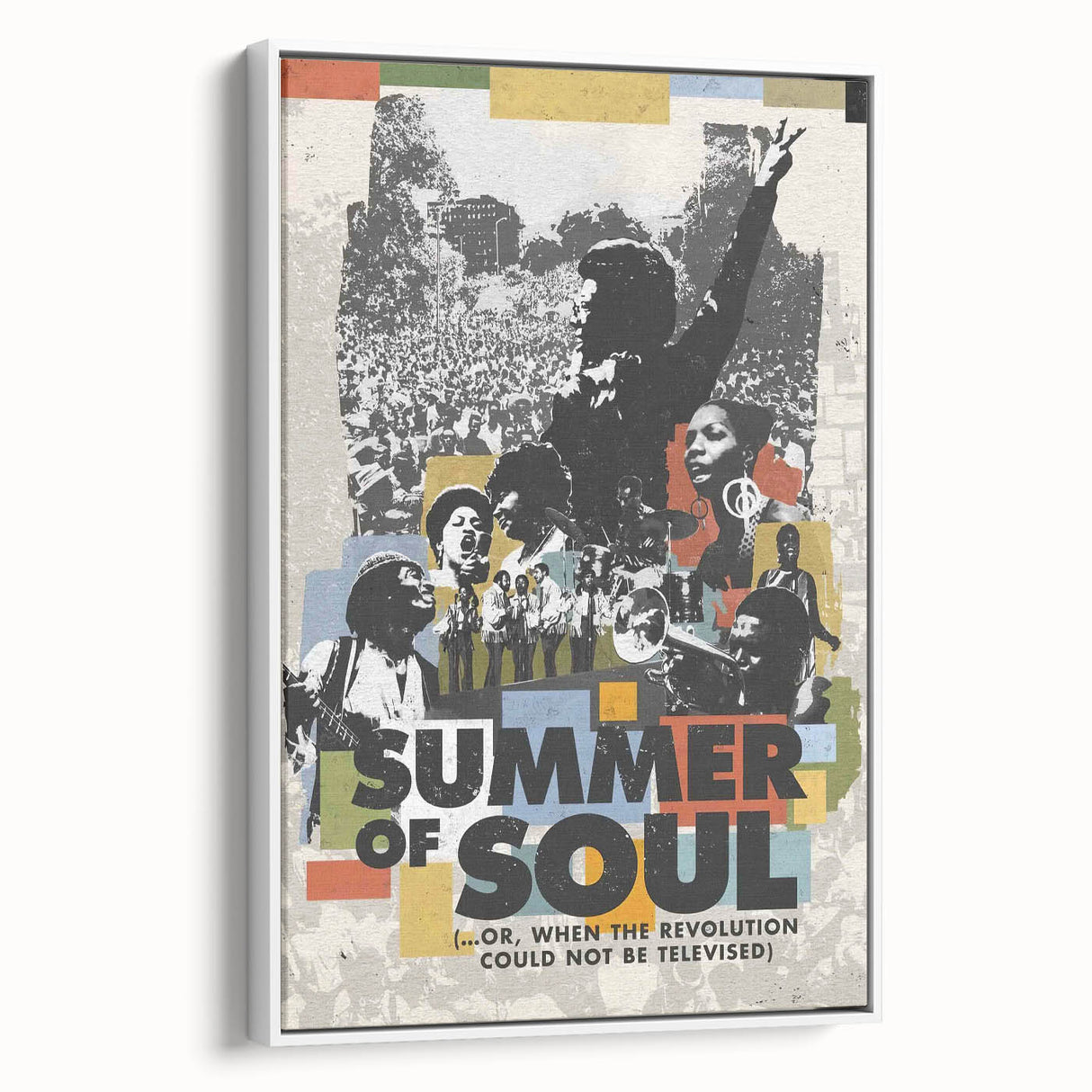 Summer of Soul 2020s Vintage Movie Poster – Retro Music Art Print
