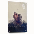 Swan Song 2020s Vintage Movie Poster – Modern Sci-Fi Art Print
