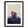 Swan Song 2020s Vintage Movie Poster – Modern Sci-Fi Art Print