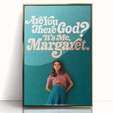 2020s Vintage Movie Poster – Are You There God? It's Me, Margaret Retro Film Art