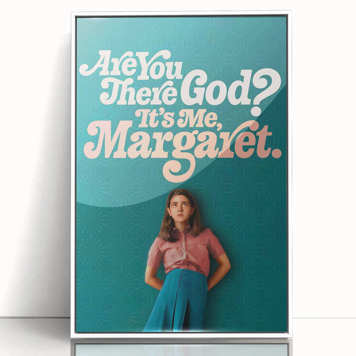 2020s Vintage Movie Poster – Are You There God? It's Me, Margaret Retro Film Art