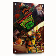 TMNT Mutant Mayhem Poster – 2020s Vintage Retro Action Art