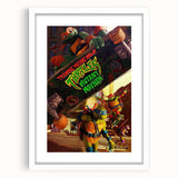 TMNT Mutant Mayhem Poster – 2020s Vintage Retro Action Art