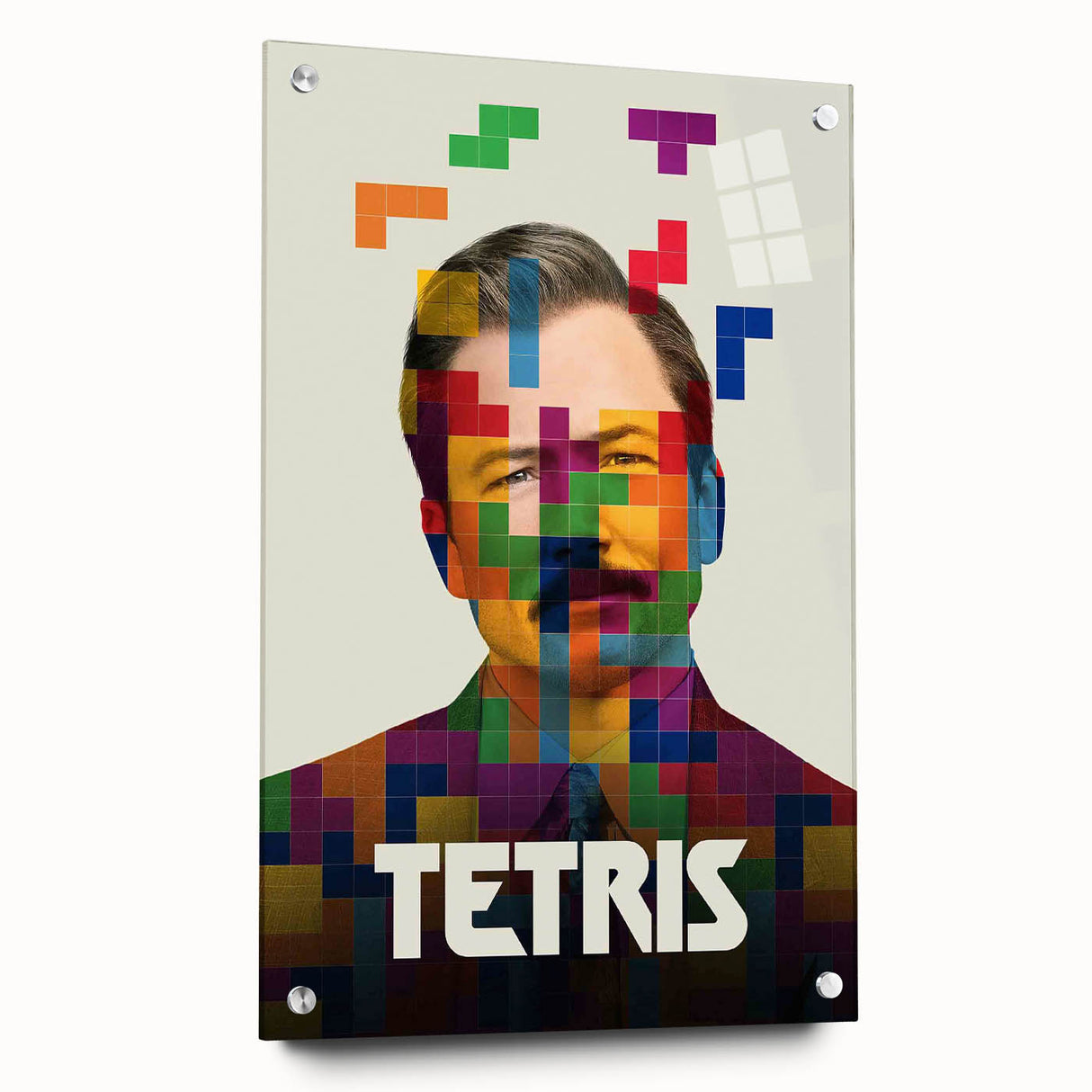 Tetris Movie Poster – 2020s Vintage Retro Gaming Art Print