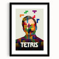 Tetris Movie Poster – 2020s Vintage Retro Gaming Art Print