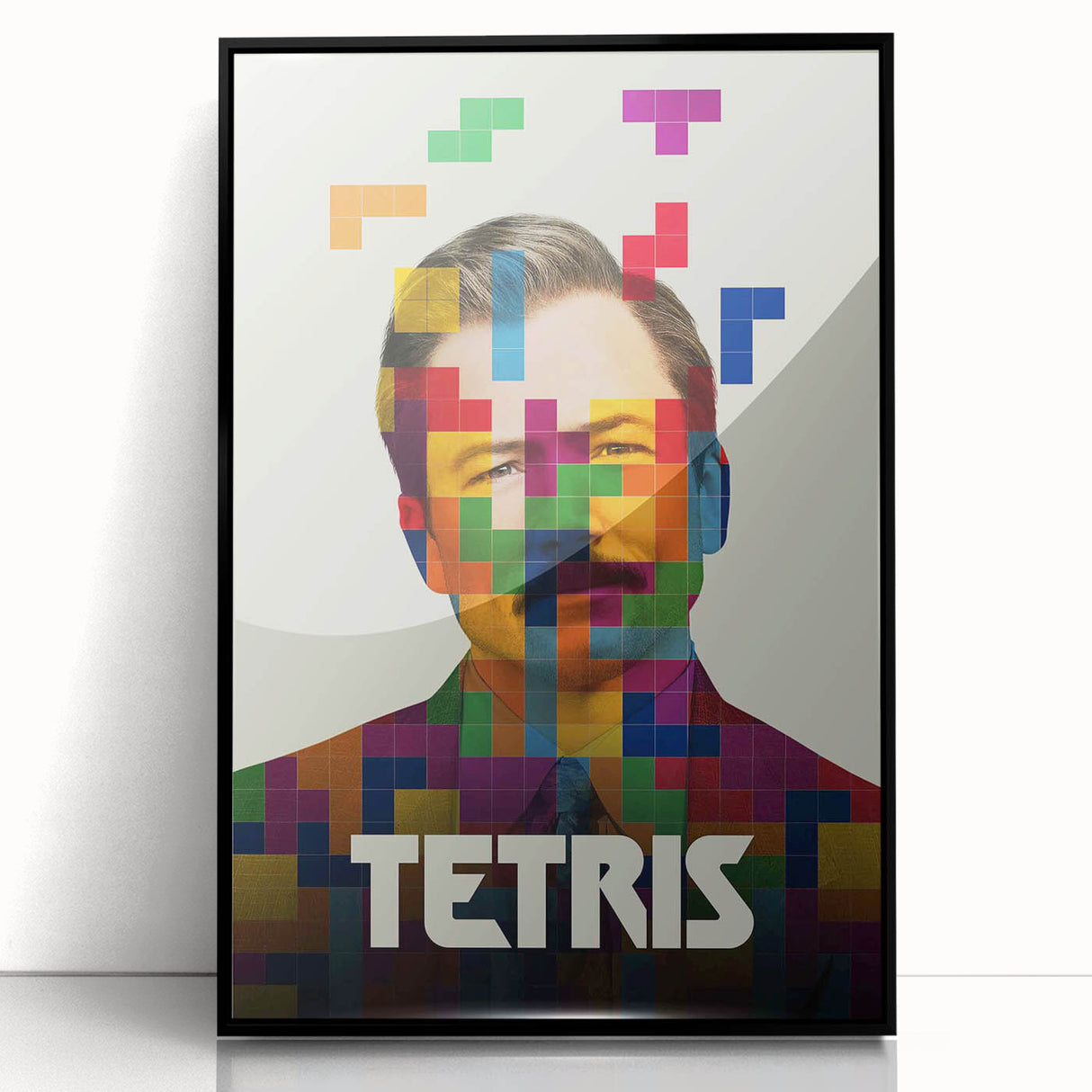Tetris Movie Poster – 2020s Vintage Retro Gaming Art Print