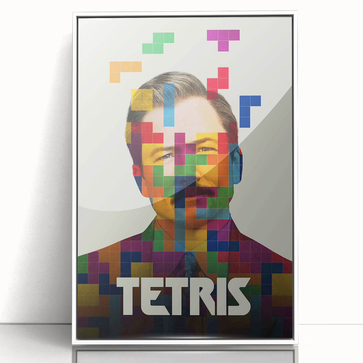 Tetris Movie Poster – 2020s Vintage Retro Gaming Art Print