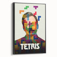 Tetris Movie Poster – 2020s Vintage Retro Gaming Art Print