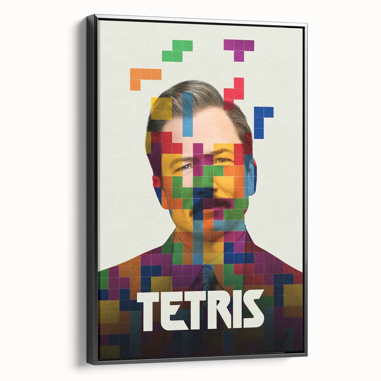 Tetris Movie Poster – 2020s Vintage Retro Gaming Art Print