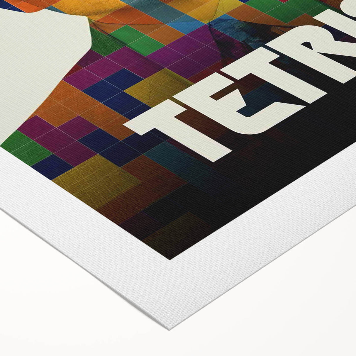 Tetris Movie Poster – 2020s Vintage Retro Gaming Art Print
