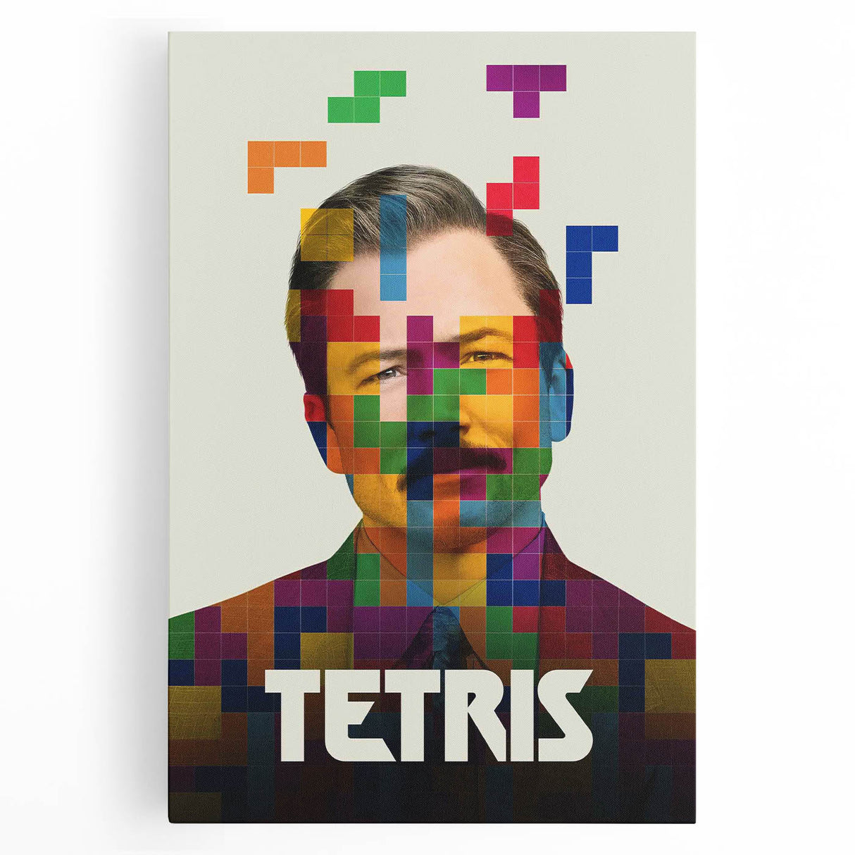 Tetris Movie Poster – 2020s Vintage Retro Gaming Art Print