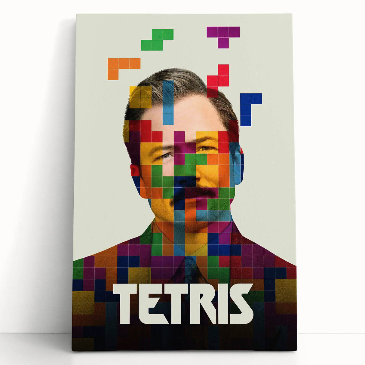 Tetris Movie Poster – 2020s Vintage Retro Gaming Art Print