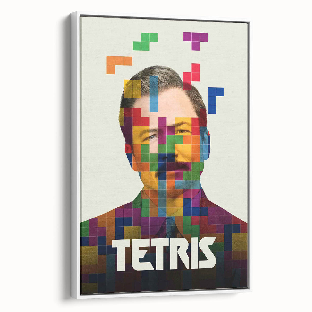 Tetris Movie Poster – 2020s Vintage Retro Gaming Art Print
