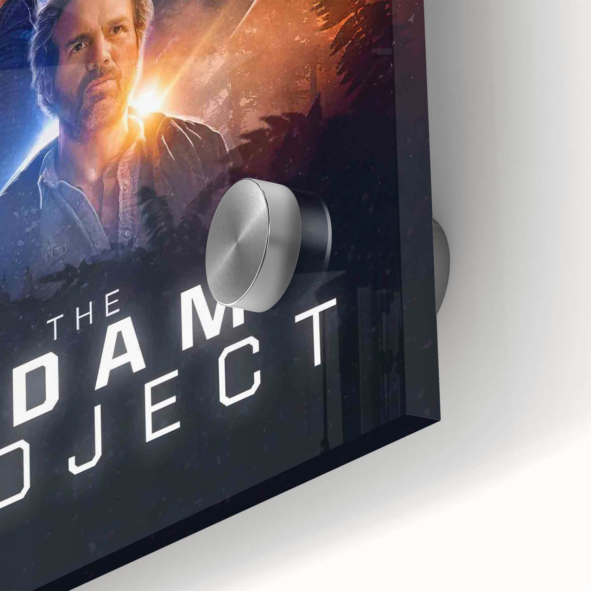 The Adam Project Poster – 2020s Vintage Sci-Fi Movie Wall Art