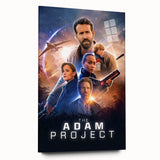 The Adam Project Poster – 2020s Vintage Sci-Fi Movie Wall Art