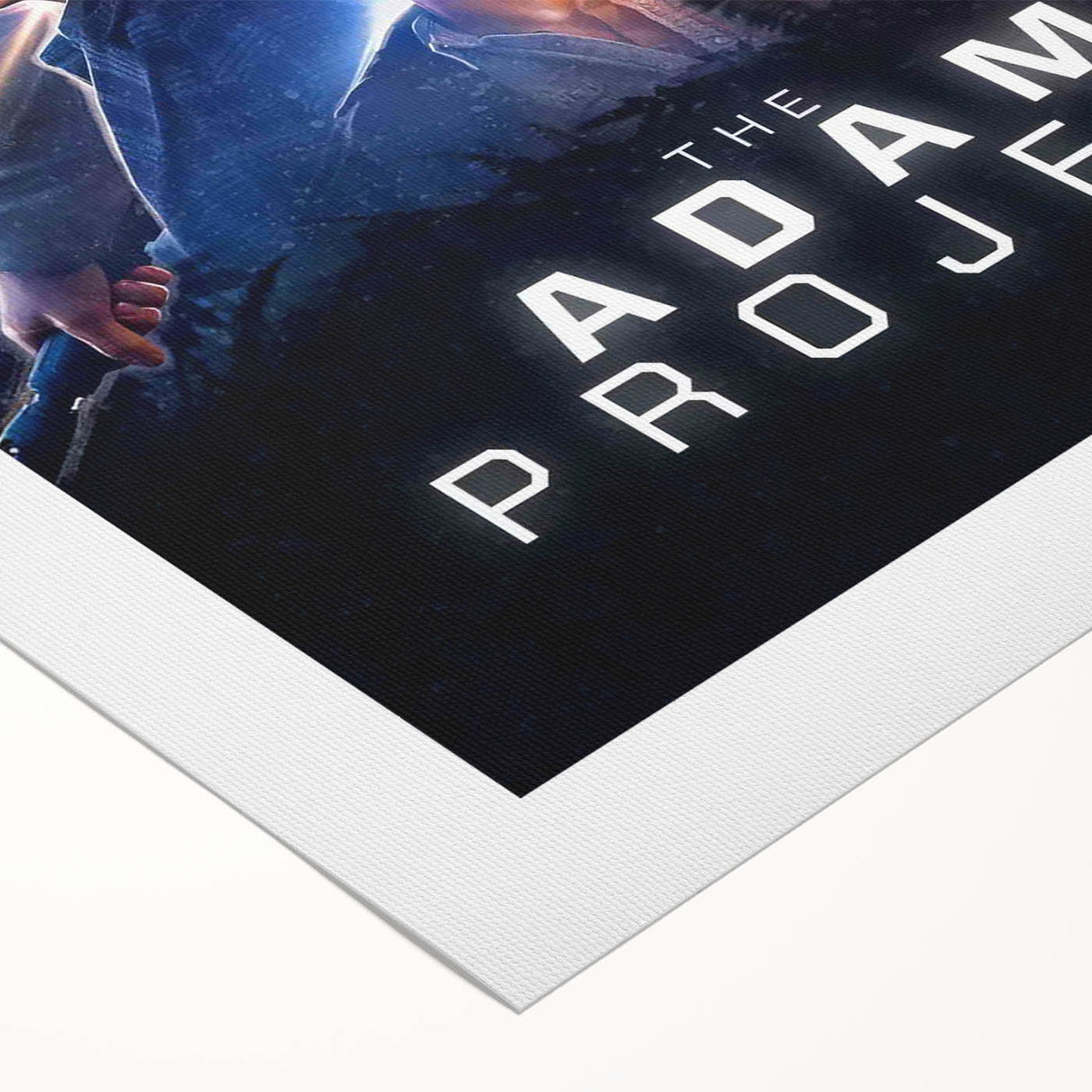 The Adam Project Poster – 2020s Vintage Sci-Fi Movie Wall Art