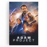 The Adam Project Poster – 2020s Vintage Sci-Fi Movie Wall Art