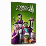 Addams Family 2 Poster – 2020s Vintage Animated Movie Wall Art