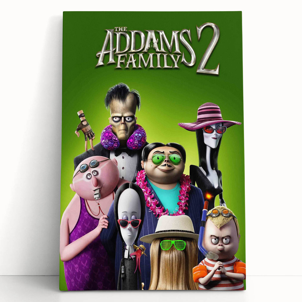 Addams Family 2 Poster – 2020s Vintage Animated Movie Wall Art