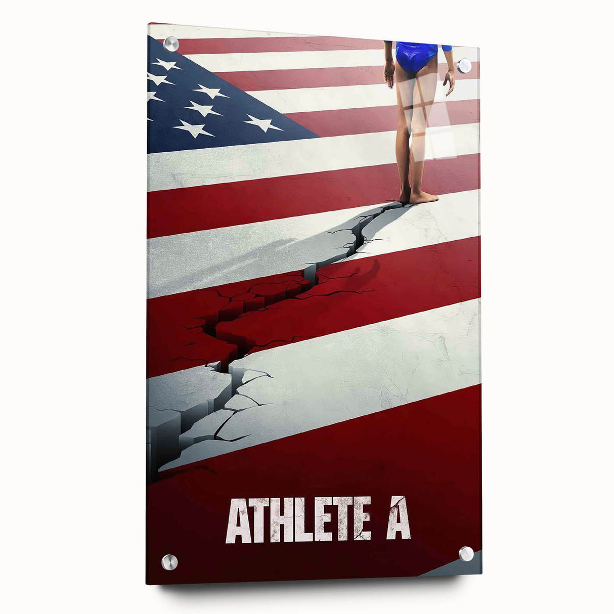 2020s Vintage Movie Poster – Athlete A Retro Film Art