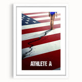2020s Vintage Movie Poster – Athlete A Retro Film Art