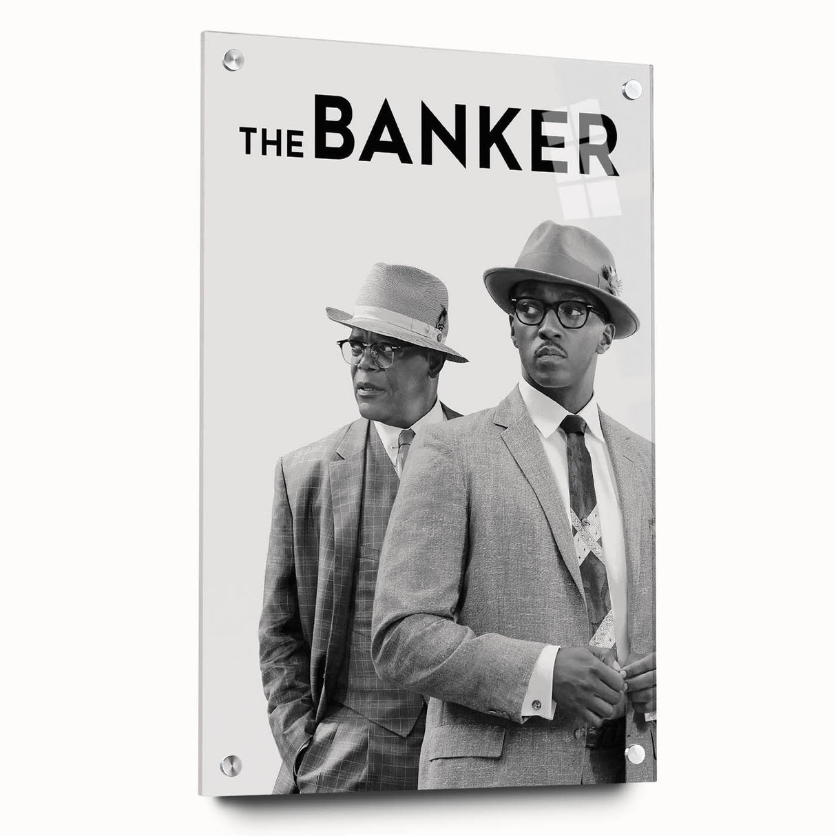 The Banker Poster – 2020s Vintage Drama Movie Wall Art Print