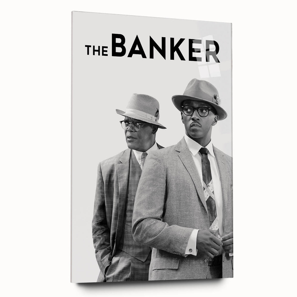 The Banker Poster – 2020s Vintage Drama Movie Wall Art Print
