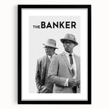 The Banker Poster – 2020s Vintage Drama Movie Wall Art Print