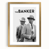 The Banker Poster – 2020s Vintage Drama Movie Wall Art Print