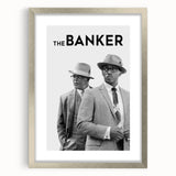 The Banker Poster – 2020s Vintage Drama Movie Wall Art Print