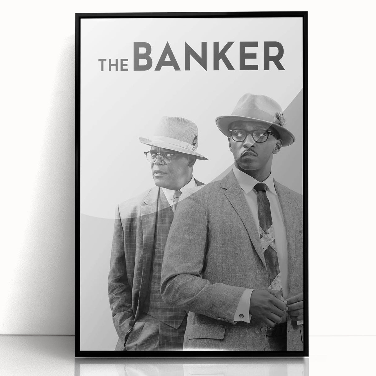 The Banker Poster – 2020s Vintage Drama Movie Wall Art Print