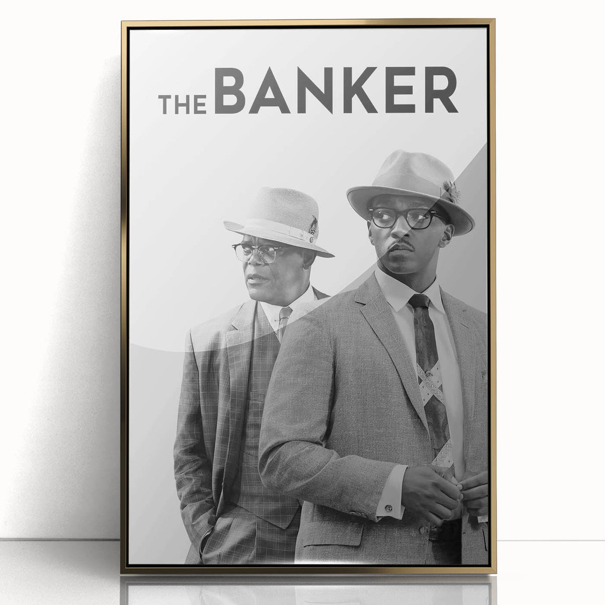 The Banker Poster – 2020s Vintage Drama Movie Wall Art Print