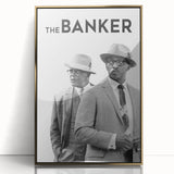 The Banker Poster – 2020s Vintage Drama Movie Wall Art Print