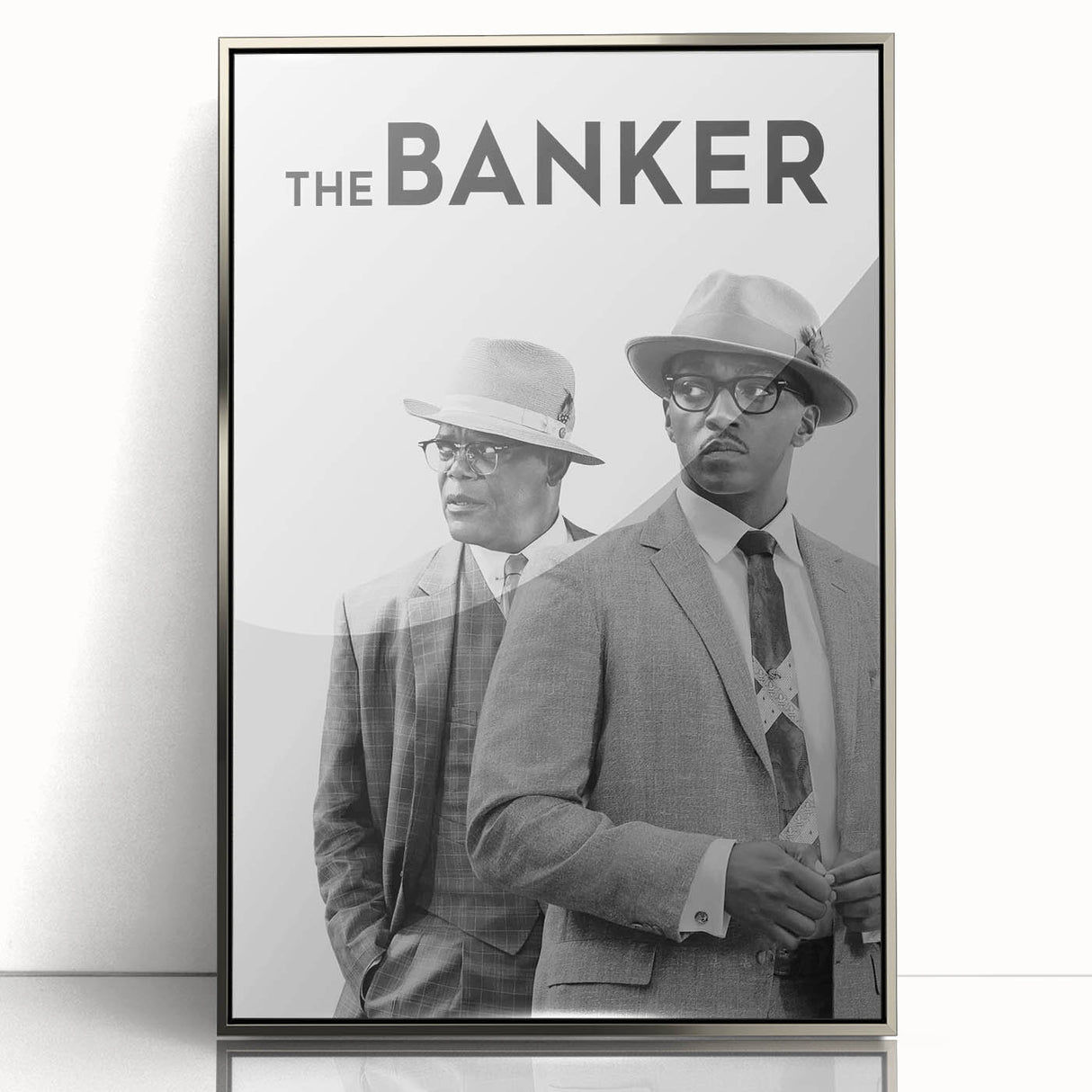 The Banker Poster – 2020s Vintage Drama Movie Wall Art Print
