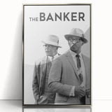 The Banker Poster – 2020s Vintage Drama Movie Wall Art Print